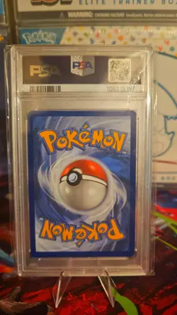 Squirtle Holo TCG Card 148/142 Stellar Crown Illustration Pokemon PSA 9 - Image 2