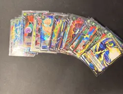 DRAGON BALL Z CARD LOT RARES ST C HOLO FOILS 30+ CARDS - Image 1