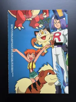 Gary Oak TV8 Non Holo 1999 Pokemon Topps TV Animation Edition Puzzle Card - Image 2