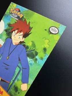 Gary Oak TV8 Non Holo 1999 Pokemon Topps TV Animation Edition Puzzle Card - Image 3