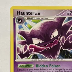 Pokemon TCG Haunter Card 41/99 Non-Holo Platinum Arceus Uncommon 2009 - Image 3