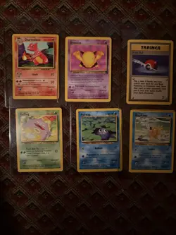 1990s vintage Pokemon cards 18 of them, never played with, great shape￼ - Image 2