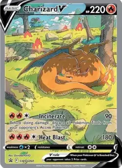 Charizard V SWSH260 SWSH: Sword & Shield Promo Cards Holo - Image 1
