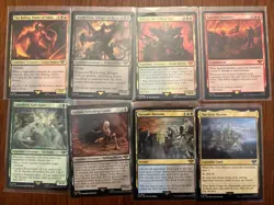 Magic the Gathering: Lord of the Rings lot (40 Cards) Many Rares - Image 2