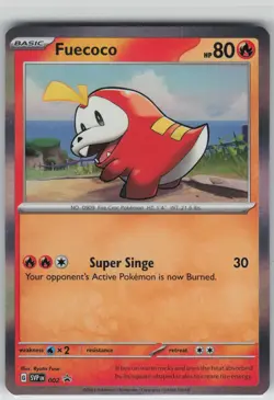 Fuecoco Promo SV: Scarlet & Violet Promo Cards 002 NM - Image 1