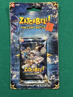 Zatch Bell The Gathering Storm 1st Edition Booster Card Pack 2006 Bandai TCG - Image 1