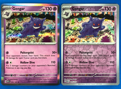Pokemon 151 TCG Gengar Holo & Reverse Holo Rare LOT S&V 151 Card 094/165 - Image 1