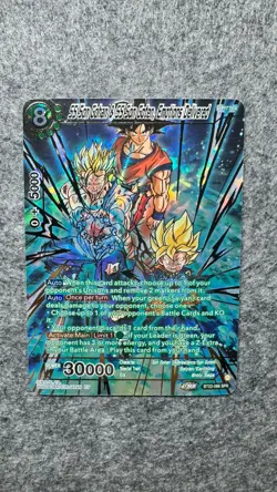 dragon ball super card game SS Son Gohan & SS Son Goten BT22-066 SPR Foil 30000 - Image 1