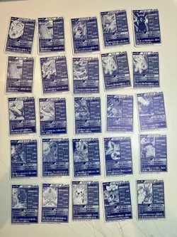 46 Pokemon Advanced Generation Mini Card Carddass Bandai Pokedex Japanese - Image 3