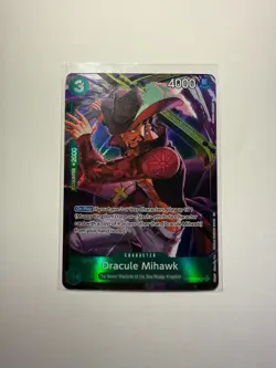 Dracule Mihawk (Illustration Box Vol.4) ST12-003 One Piece Promotion Cards Foil - Image 1