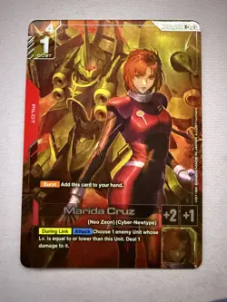 Gundam Card Game - Newtype Rising - Marida Cruz GD01-093 R+ Alt Art - Image 1