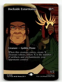 Dockside Extortionist (Borderless) 28 Foil M Avatar: The Last Airbender: Eternal - Image 1