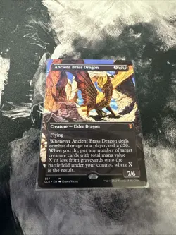 Ancient Brass Dragon (Borderless) Commander Legends: Battle for Baldur's Gate... - Image 1