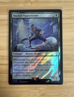 MTG: Morbid Opportunist (Surge Foil) Commander: Final Fantasy Surge Foil - Image 1
