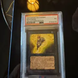 1993 Magic: the Gathering Nightmare CE PSA 7 MTG Rare - Image 3