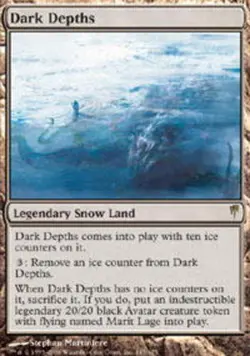 1 x Dark Depths - ColdSnap - Moderate Play - MTG - Image 1