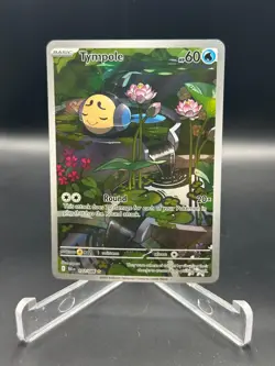 2025 Pokemon TCG Scarlet & Violet Black Bolt 103/086 Tympole Illustration Rare - Image 1