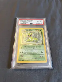 1999 Pokemon TCG Victreebel Jungle Holo 14/64 1st Edition PSA 8 NM-MT - Image 3