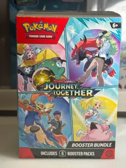 Pokemon Journey Together Booster Bundle Sealed 6 Pack TCG - Image 1