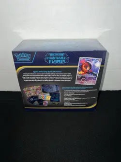 NEW Pokemon TCG Phantasmal Flames Pokemon Center ETB Elite Trainer Box SEALED! - Image 3