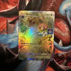 Pokemon TCG Pocket Venusaur Holographic SIR - Fan Art BASE SET IR SIR ALT AR NM - Image 2