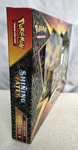 SHINING FATES PIKACHU V Collection Box Pokemon TCG 2021 Factory Sealed 97712552781 - Image 4