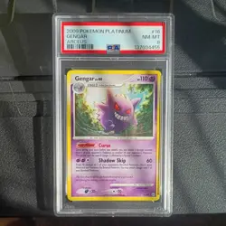 2009 POKEMON PLATINUM ARCEUS GENGAR #16 PSA 8 - Image 1