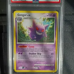 2009 POKEMON PLATINUM ARCEUS GENGAR #16 PSA 8 - Image 2