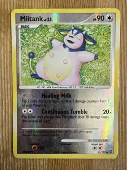 Pokemon Miltank 55/132 - Secret Wonders - Reverse Holo HP - Image 1