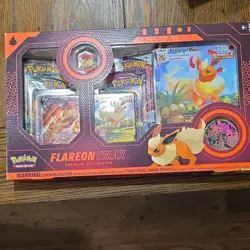 Pokemon Eeveelution VMAX Prem Collection- 3 boxes- Vaporeon, Jolteon, & Flareon - Image 2