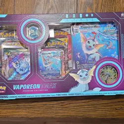 Pokemon Eeveelution VMAX Prem Collection- 3 boxes- Vaporeon, Jolteon, & Flareon - Image 4