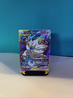 Pokemon TCG Solgaleo & Lunala GX 75/236 SM - Cosmic Eclipse Holo - MP - Image 1