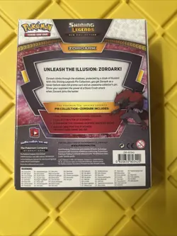 Pokemon TCG - SHINING LEGENDS Pin Collection Box ZOROARK - Brand New & Sealed 820650803420 - Image 2