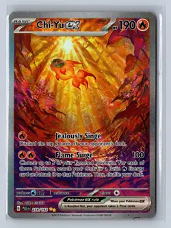 2023 Pokemon Paldea Evolved Chi-Yu EX #259/193 - Image 1