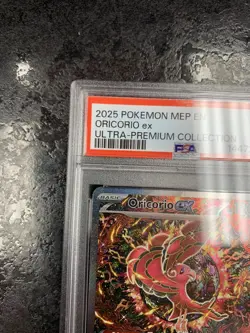 2025 POKEMON MEP EN ORICORIO ex ULTRA-PREMIUM COLLECTION #024 💎 PSA 9 - Image 3
