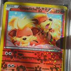 Pokemon 2013 B&W Legendary Treasures Radiant Collection #4/25 Growlithe PSA 9 - Image 4