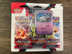 Pokemon TCG Scarlet & Violet - Obsidian Flames Booster Blister - 3 Packs 820650853784 - Image 1
