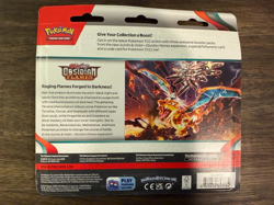 Pokemon TCG Scarlet & Violet - Obsidian Flames Booster Blister - 3 Packs 820650853784 - Image 2
