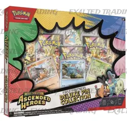 LOT OF 5 ✅ Pokemon TCG Ascended Heroes Deluxe Pin Collection PRESALE 3/20 - Image 2