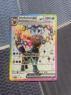 Pokemon TCG Umbreon EX Prismatic Evolutions 176 Promo Near Mint PSA Contender 🔥 - Image 1