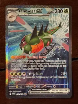 Pokemon Destined Rivals Yanmega Ex 228/182 Special Illustration Rare - Image 1