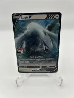 138/195 Lugia V Prize Pack Series Stamped Play Pokemon TCG Silver Tempest - Image 1