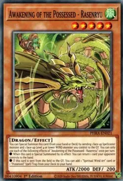 Awakening of the Possessed - Rasenryu - PHRA-EN021 - Common - 1st Edition - Ligh - Image 1