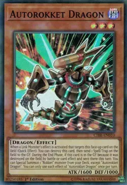 Autorokket Dragon - CIBR-EN010 - Super Rare - 1st Edition - Lightly Played - Image 1
