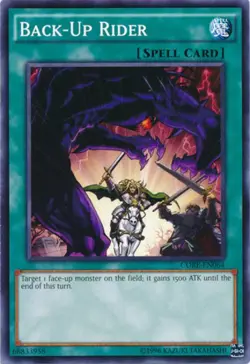 Back-Up Rider - CORE-EN064 - Common - Unlimited Edition - Heavily Played - Image 1