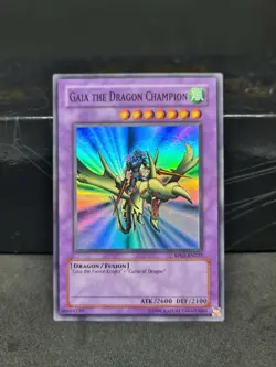 Yugioh Gaia the Dragon Champion RP01-EN022 Super Rare LP - Image 1
