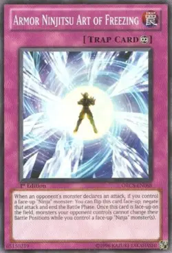Armor Ninjitsu Art of Freezing - ORCS-EN068 - Common - Unlimited Edition - Moder - Image 1
