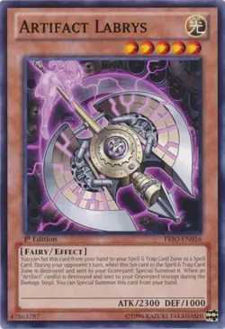 Artifact Labrys - PRIO-EN016 - Common - 1st Edition - Lightly Played - Image 1