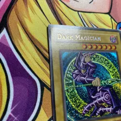 Yugioh! 2002 Dark Magician BPT-001 Limited Edition REVERSE FOIL Secret Rare MP - Image 2