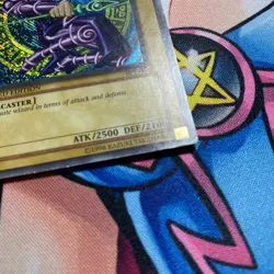 Yugioh! 2002 Dark Magician BPT-001 Limited Edition REVERSE FOIL Secret Rare MP - Image 4